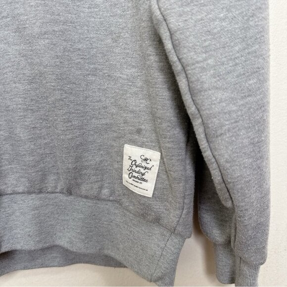 Crooks & Castles Mens Large Gray V-Neck Sweater Pullover - Picture 4 of 12